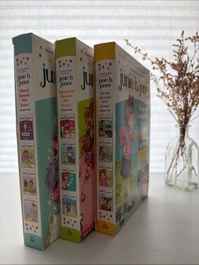 Junie B Jones Boxed Set / 12 Illustrated Kids Book Collection / Ages 6-9